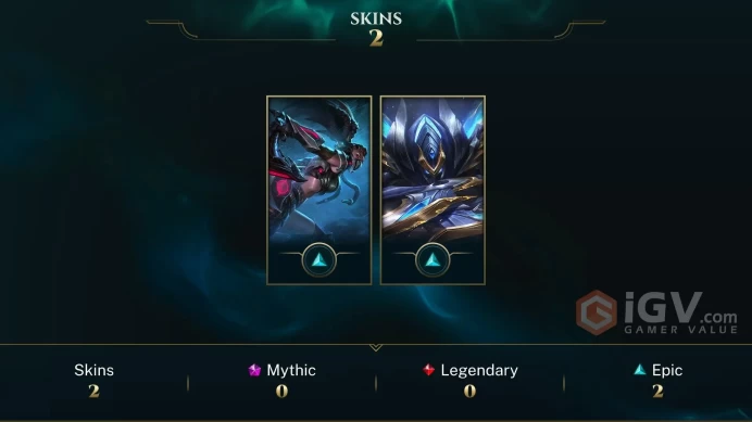 Europe Nordic & East Worlds 2018 Kha'Zix - Headhunter Akali - Lv 34 | 23 Champs | 2 Skins FULL ACCESS A36