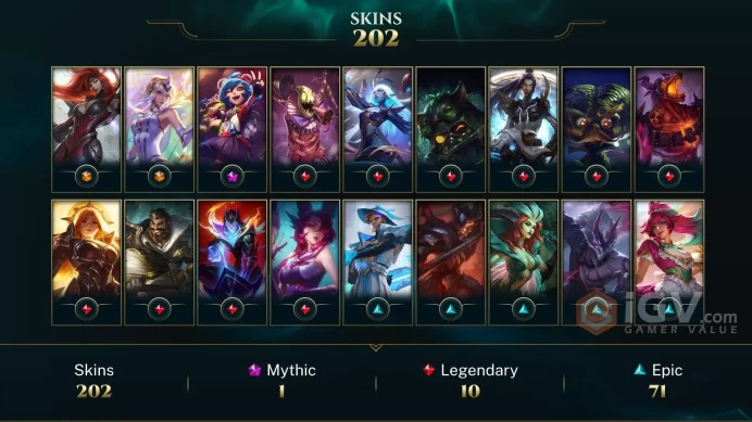 Europe Nordic & East Victorious Orianna - Victorious Aatrox - Victorious Lucian - Lv 328 | 170 Champs | 202 Skins FULL ACCESS A540