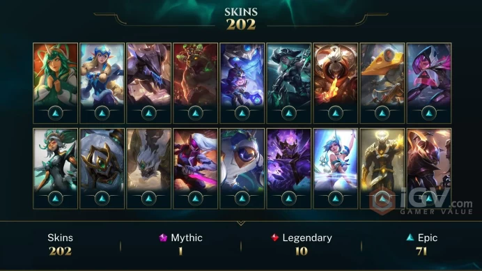 Europe Nordic & East Victorious Orianna - Victorious Aatrox - Victorious Lucian - Lv 328 | 170 Champs | 202 Skins FULL ACCESS A540