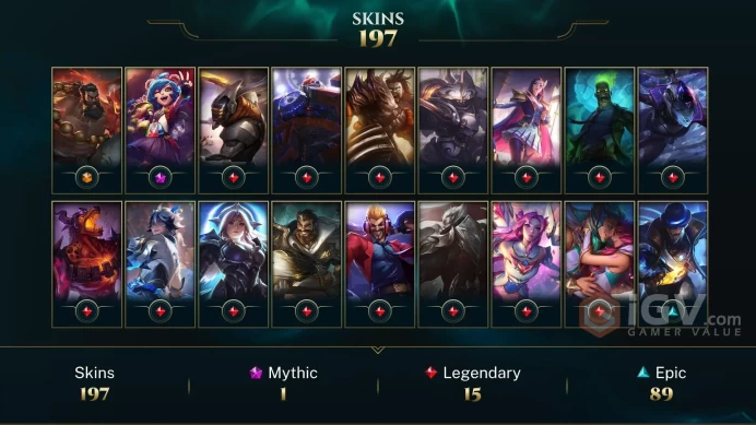 Europe Nordic & East Victorious Aatrox - Victorious Lucian - Victorious Sejuani - Lv 412 | 170 Champs | 197 Skins FULL ACCESS A20
