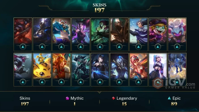 Europe Nordic & East Victorious Aatrox - Victorious Lucian - Victorious Sejuani - Lv 412 | 170 Champs | 197 Skins FULL ACCESS A20