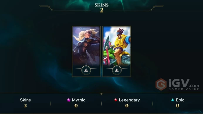 Latin America South Riot Kayle - Pool Party Draven - Lv 42 | 23 Champs | 2 Skins FULL ACCESS A79