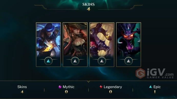 Europe Nordic & East Pulsefire Twisted Fate - Nightmare Cho'Gath - Medieval Twitch - Lv 38 | 25 Champs | 4 Skins FULL ACCESS A91