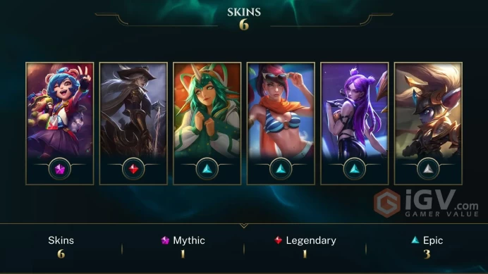 Latin America North Annie-Versary - High Noon Ashe - Pool Party Fiora - Lv 32 | 21 Champs | 6 Skins FULL ACCESS A53