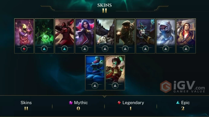 Europe Nordic & East Surprise Party Fiddlesticks - Tyrant Swain - Creator Viktor - Lv 30 | 26 Champs | 11 Skins FULL ACCESS A101