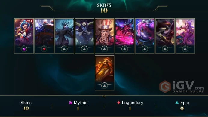 Europe West Judgment Kayle - Annie-Versary - Mecha Zero Sion - Lv 38 | 30 Champs | 10 Skins FULL ACCESS A106