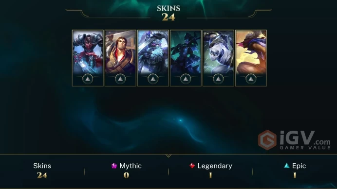 Europe West Super Galaxy Rumble - SKT T1 Ekko - Traditional Karma - Lv 57 | 77 Champs | 24 Skins FULL ACCESS A108