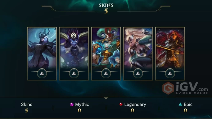 Europe West Judgment Kayle - Victorious Janna - Workshop Shaco - Lv 41 | 80 Champs | 5 Skins FULL ACCESS A118