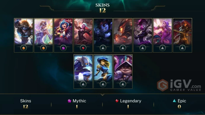 Europe Nordic & East Pulsefire Ezreal - Elementalist Lux - Annie-Versary - Lv 56 | 29 Champs | 12 Skins FULL ACCESS A695