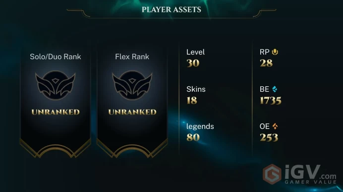 Russia Judgment Kayle - Victorious Janna - PROJECT: Fiora - Lv 30 | 80 Champs | 18 Skins FULL ACCESS A114
