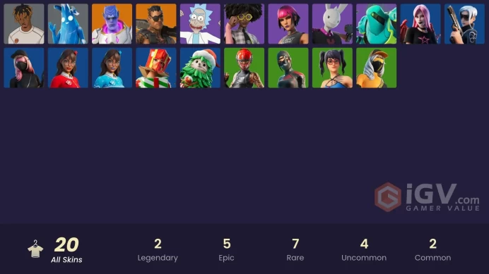 14270[PC/PSN/XBOX]Joey|Kymera|Polar Peely|Slayer Juice WRLD|Rick Sanchez|Guggimon|Zyg|Sunny|Doctor Slone|Winterfest Bushranger