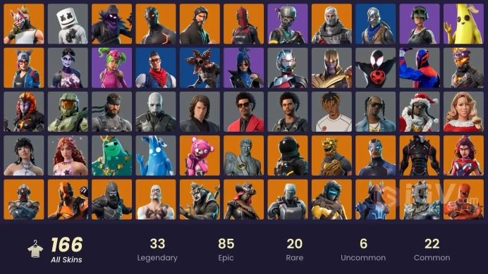 [NIN/PC] 165 SKINS | IKONIK | THE REAPER | BLUE SQUIRE | ROYALE KNIGHT | ELITE AGENT | BLUE TEAM LEADER | MASTER CHIEF (MATTE BLACK) | OMEGA