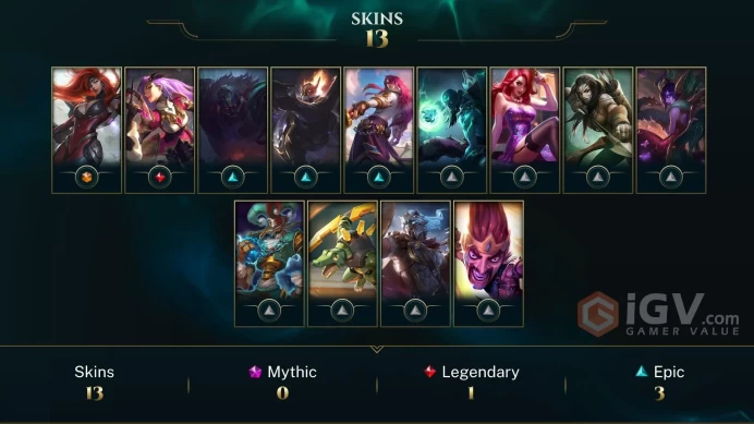 LAN  Unranked // ✨ +64 Champion / 906 BE / +13 Skins / 124 Level / Full Access /  Click for Full Details