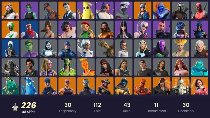 [NIN/PC] 224 SKINS | OG STW | TRAVIS SCOTT | HUNTMASTER SABER | BLUE TEAM LEADER | ASTRO JACK | ROGUE AGENT | GRIDIRON | POINT PATROLLER