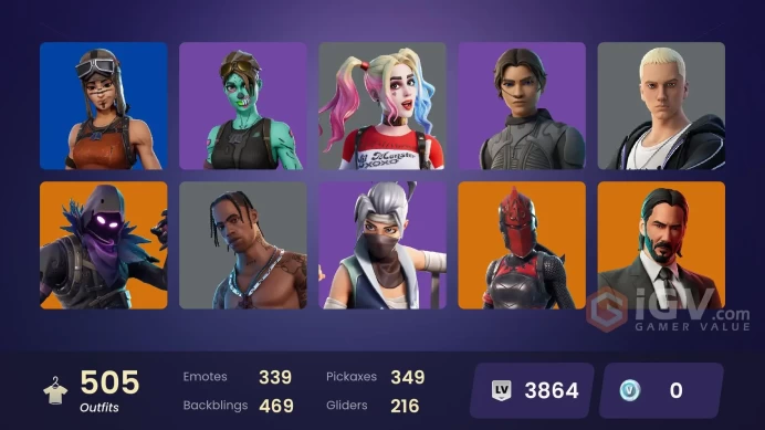 [XBOX/NIN/PC] 504 SKINS | TRAVIS SCOTT | LEVIATHAN AXE | RENEGADE RAIDER | NEO VERSA | ASTRO JACK | GOLD BRUTUS | GOLD MEOWSCLES | GOLD MIDAS