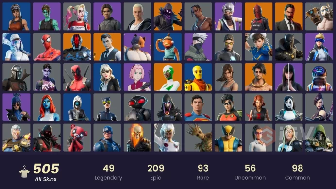 [XBOX/NIN/PC] 504 SKINS | TRAVIS SCOTT | LEVIATHAN AXE | RENEGADE RAIDER | NEO VERSA | ASTRO JACK | GOLD BRUTUS | GOLD MEOWSCLES | GOLD MIDAS