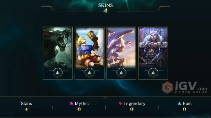 LAN Unranked // ✨ +36 Champion / 4970 BE / +4 Skins / 45 Level / Full Access / Click for Full Details
