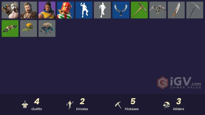 12849[PC/PSN/XBOX]OG STW | Obi-Wan Kenobi | Psycho Bandit | Trailblazer Tai | Holiday Boxy | Desert Essentials | Skullder | Clawz Retro