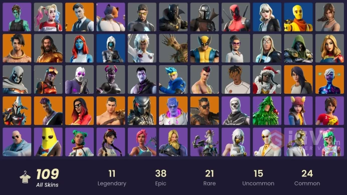 [PC] FA 109 SKINS | SKULL TROOPER | GHOUL TROOPER | LARA CROFT | AGENT PEELY | WIDOW’S BITE | GOLD BRUTUS | GOLD MEOWSCLES | GOLD MIDAS |