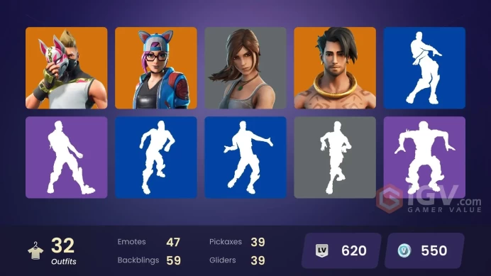 [PC/PSN/XBOX] FA 32 SKINS | LARA CROFT | HOT MARAT | RAMBUNCTIOUS | ORANGE JUSTICE | BLUE STRIKER | STAGE 5 - NO SHOULDER PAD |