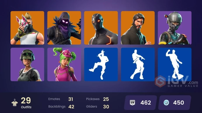 [PC] 29 skins | The Reaper | Elite Agent | Trailblazer | Rogue Agent | Calamity | Dark Voyager | Drift | Raven | Omega | Carbide | 450 VB