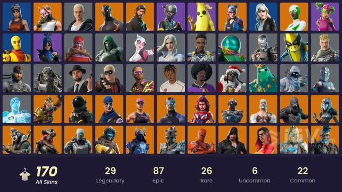 [PC/PSN/XBOX] FA 170 SKINS | OG STW | THE REAPER | RENEGADE RAIDER | ELITE AGENT | OMEGA | RUST LORD | DARK VOYAGER | PEELY | WIDOW’S BITE |