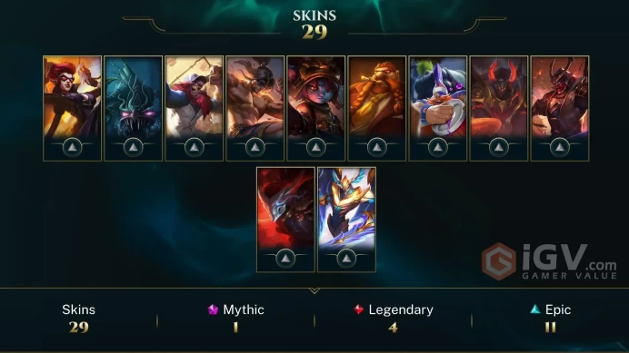 EUW -(S16) BRONZE 4(60LP) - 83 Champ - 29 Good Skins(1 Mythic, 4 Legendary, 11 Epic) - 7.8K BE - HANDMADE -  FULL ACCES - SAFETY - CHEAP