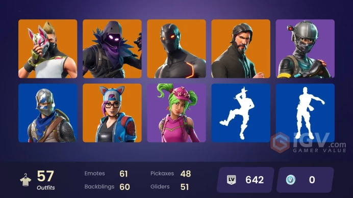 [PC/PSN/XBOX/Nintendo] 55 Skins | Floss | Mail Changeble | The Reaper | Bluq Squire | Royale Knight | Omega | Take The L |