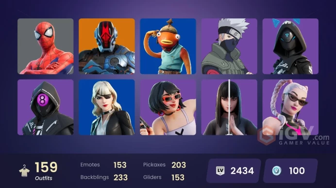 [PC/PSN/XBOX/Nintendo] 159 skins | Championship Aura | Naruto Uzumaki | Kado Thorne | Snap | Mizuki | Kymera |