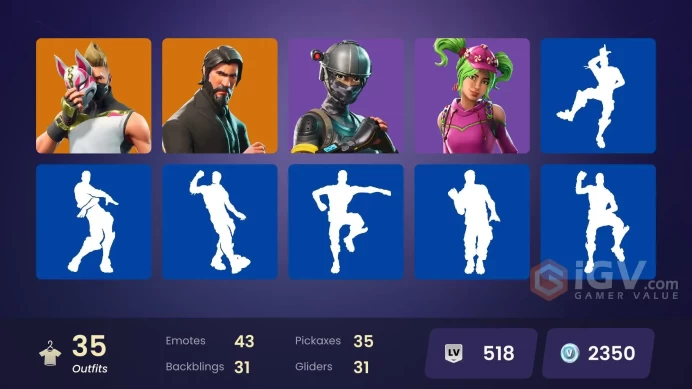 [PC/PSN/XBOX/Nintendo] 35 Skins FA | The Reaper | Take The L | Elite Agent | Drift | Dark Voyager | Rogue Agent |