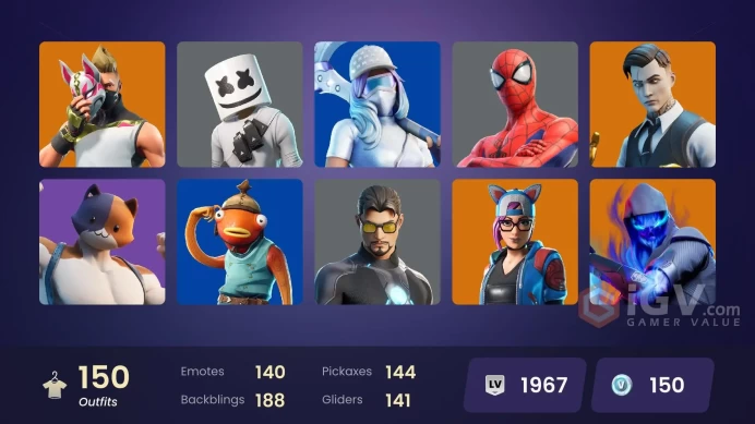 [PC/PSN/XBOX/Nintendo]   150 skins F/A :  Leviathan Axe | OG STW | Gold Brutus | WORLD CUP | Gold Midas | Rogue Agent | Oro | Joey | Kymera | Ze