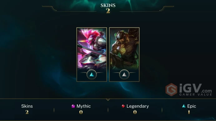 [Code 9828] Level 49 + 2 Skins / EUW / Very Cheap