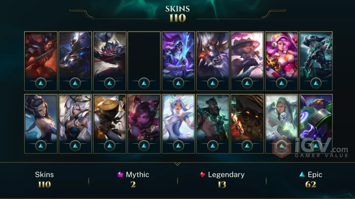[LAN] - League of Legends | SKINS [105] | Сhampions [144] | LVL [311] | Full access + mail |