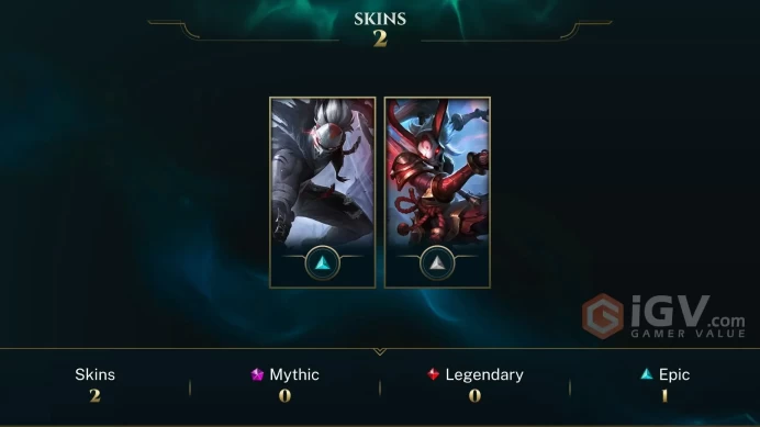 EUW - 32 LVL - Handlaveled - Silver/Gold MMR - Skins - Instant Delivery