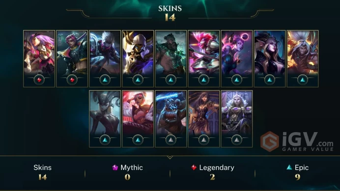 | EUNE | 15 SKINS | PLATINUM 4 | 66 CHAMPIONS | 50 LEVEL | INSTANT DELIVERY | FULL ACCESS | FTMKf |