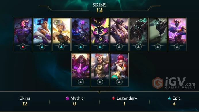 | LAS | 15 SKINS | PLATINUM 1 | 79 CHAMPIONS | 111 LEVEL | INSTANT DELIVERY | FULL ACCESS | FRmfj |