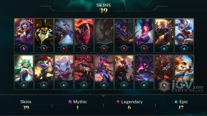 | LAN | 44 SKINS | PLATINUM 4 | 101 CHAMPIONS | 154 LEVEL | INSTANT DELIVERY | FULL ACCESS | FTspo |
