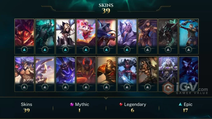 | LAN | 44 SKINS | PLATINUM 4 | 101 CHAMPIONS | 154 LEVEL | INSTANT DELIVERY | FULL ACCESS | FTspo |