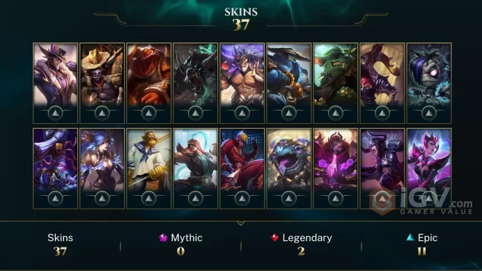 | NA | 40 SKINS | EMERALD 1 | 88 CHAMPIONS | 128 LEVEL | INSTANT DELIVERY | FULL ACCESS | FLlpg |