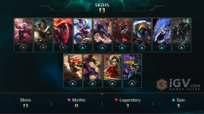 [EUW] S2026 - Emerald 4 - 9LP - 58 Winrate - 14K Be - 68 Champ - 16 Skin - Honor 5 - Instant Delivery