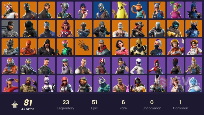 [PC/PSN] 82 skins | Sparkle Specialist | The Reaper | Blue Squire | Royale Knight | Elite Agent | WORLD CUP | Y318