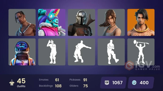 46 skins | Travis Scott | Astro Jack | Astroworld | Cactus Jack | Tech Axe | Basic Basher | Ol' Woody | Diamond Jack | Head Banger | 0 VB