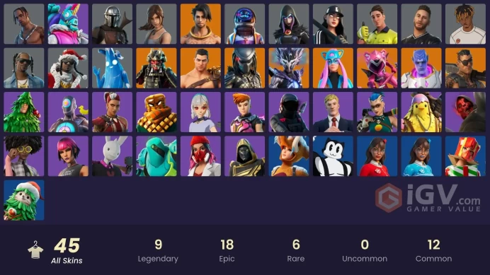 46 skins | Travis Scott | Astro Jack | Astroworld | Cactus Jack | Tech Axe | Basic Basher | Ol' Woody | Diamond Jack | Head Banger | 0 VB