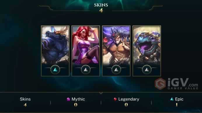 EUW Unranked // ✨ +31 Champion / 4471 BE / +4 Skins / 48 Level / Full Access / Click for Full Details
