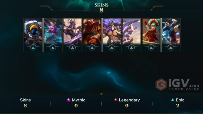 EUW  Unranked // ✨ +39 Champion / 1450 BE / +8 Skins / 47 Level / Full Access /  Click for Full Details