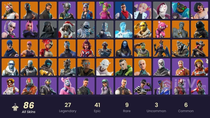 87 skins | OG STW | The Reaper | Elite Agent | Blue Team Leader | Prodigy | Rogue Agent | Blue Striker | Carbon Commando | Rust Bucket | Tabulat