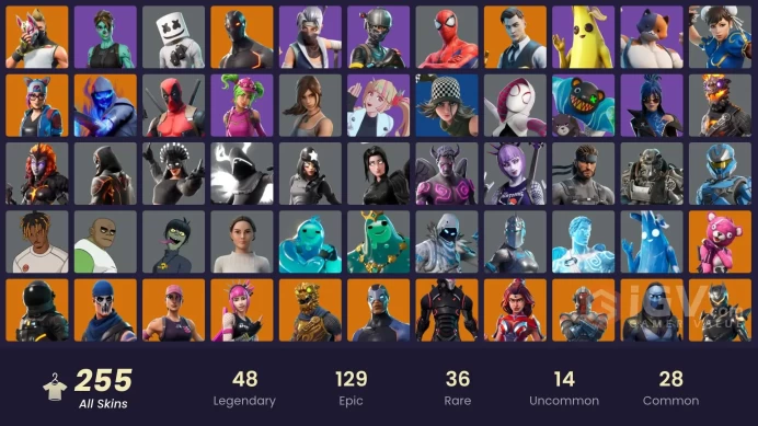 [PC] 254 skins | OG STW | Merry Mint Axe | Elite Agent | Omega (stage 5) | Rogue Agent | Polo | Frostbite | Drift | Musha | Inferno | 400 VB