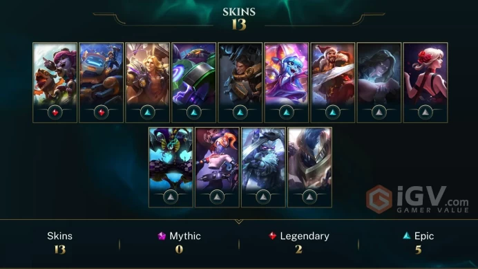 LAN  Unranked //  +36 Champion / 2665 BE / +13 Skins / 60 Level / Full Access /  Click for Full Details