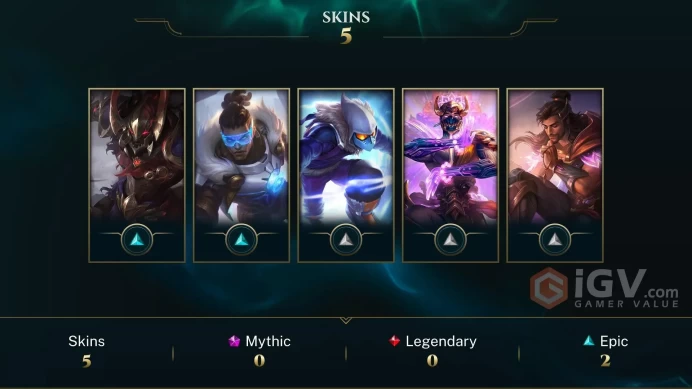 [EUW] | Gold III  | Champion 54 |  LVL 30 |  | Full Access | Instant Delivery |Unverified Email | AB5