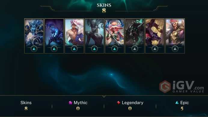 [EUNE] | Platinum | Champion 63   | SKIN11  | 4K BE   | Full Access | Instant Delivery |Unverified Email |A1